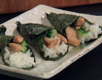 Teriyaki Chicken & Cucumber Cones