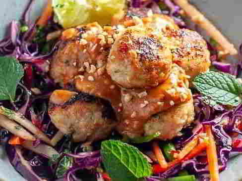Thai Chicken Meatballs