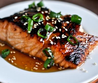 Toasted Sesame Ginger Salmon