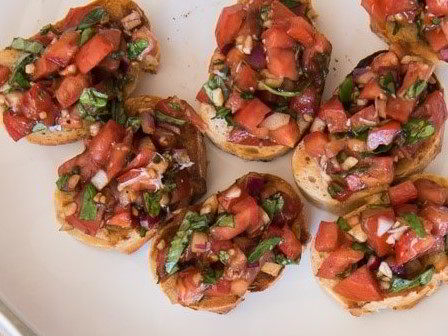 Tomato Basil Bruschetta