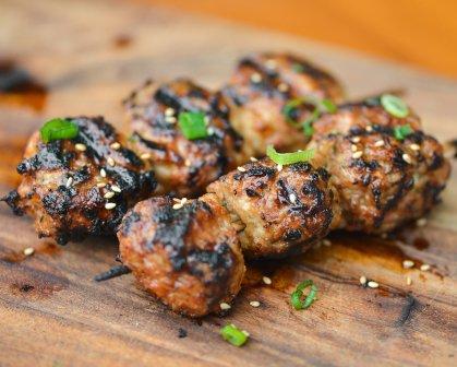 Tsukune (Japanese Chicken Meatballs)