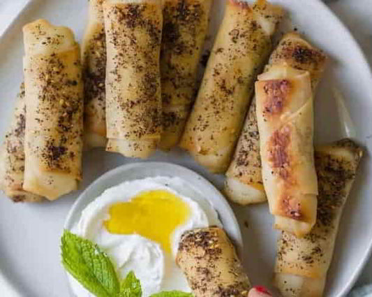Za'atar Spring Rolls