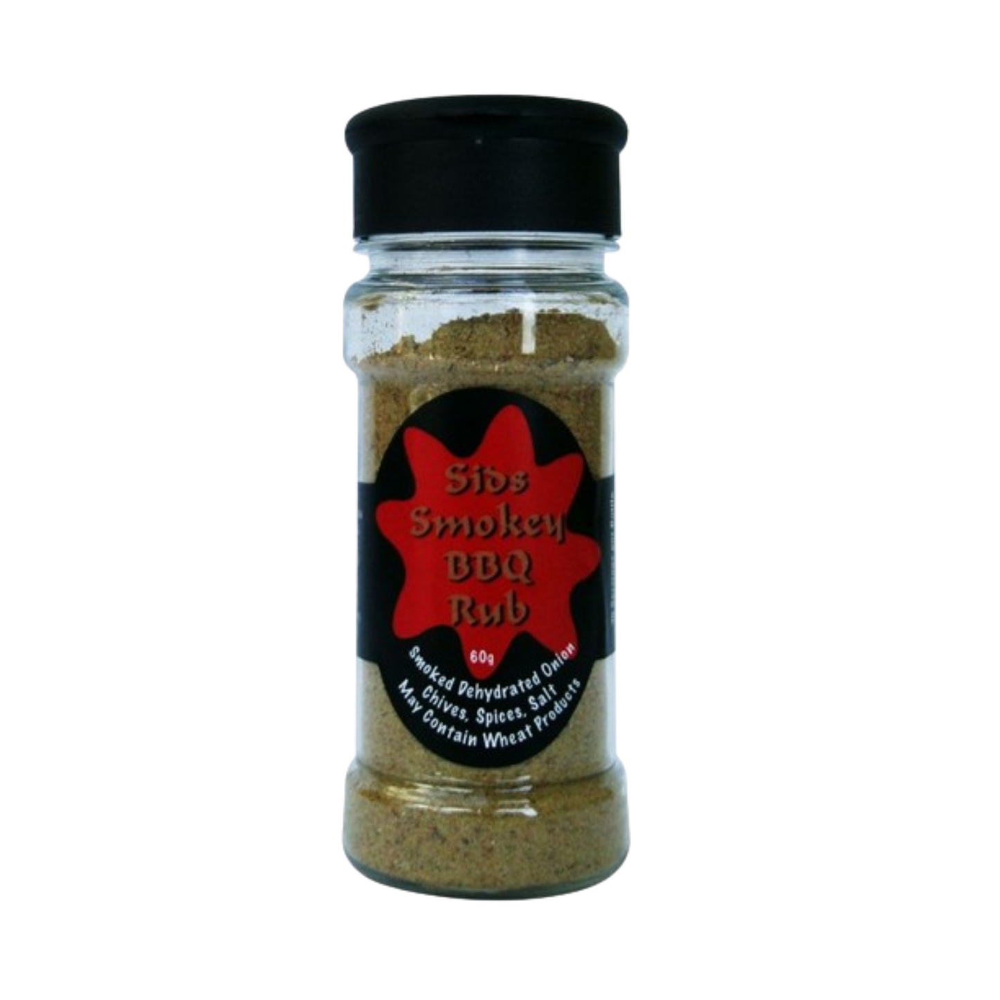 Sids Smokey BBQ rub (13% Sugar) - 60 g