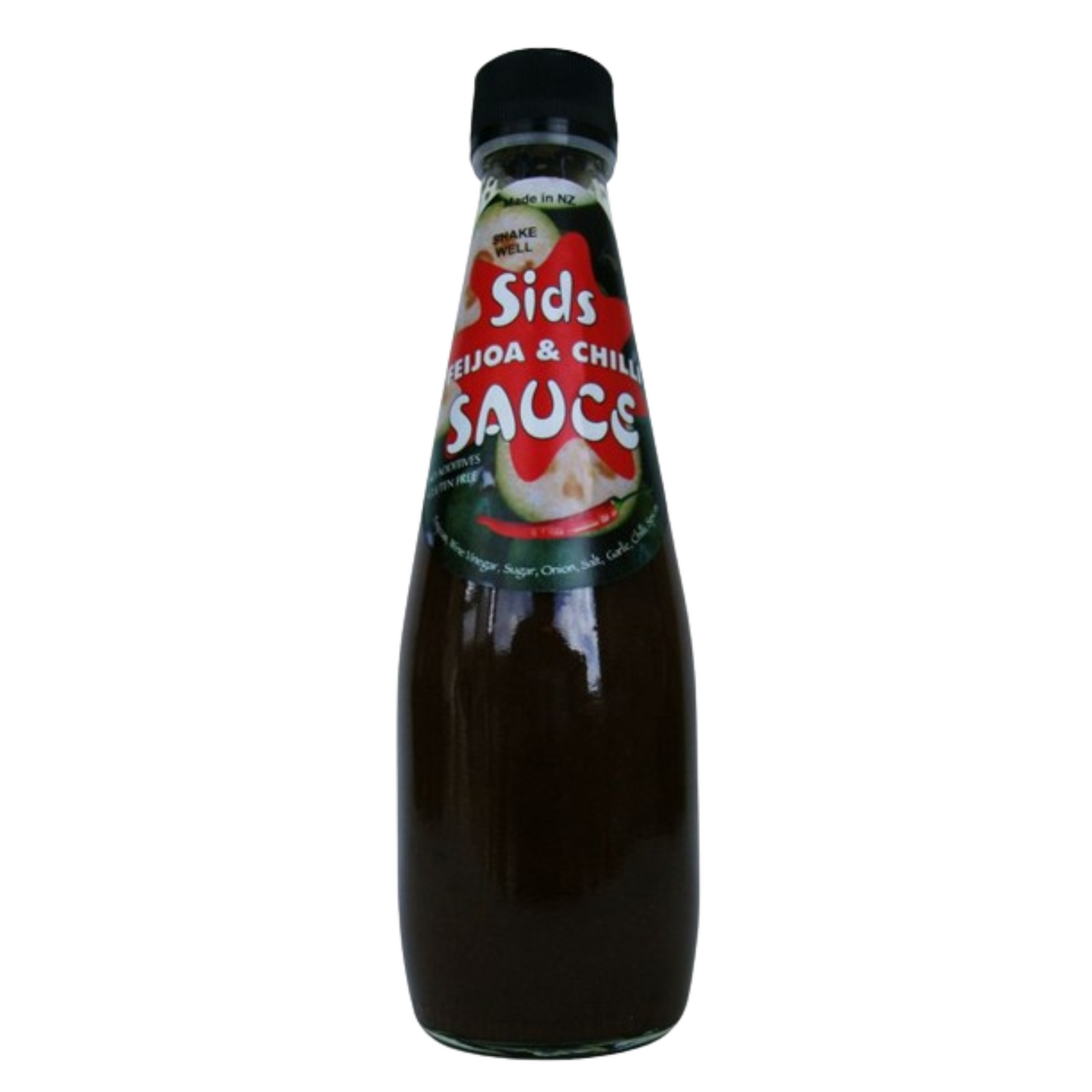 Sids Feijoa & Chilli Sauce (14% Sugar) - 300 ml