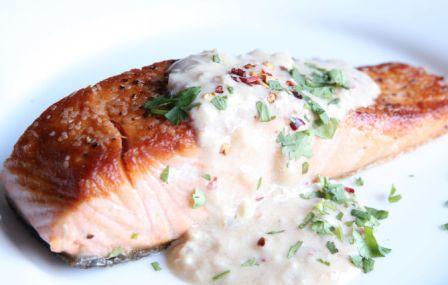 Spicy Coconut Salmon