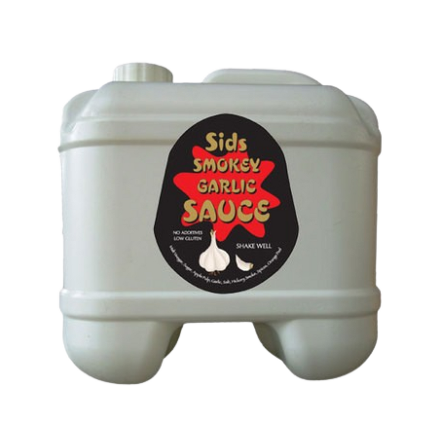 Sids Smokey Garlic Sauce (10% Sugar) - 5 lt
