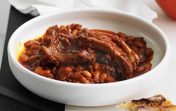 Pork Ribs with Beans