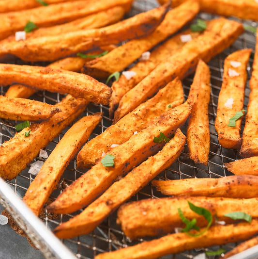 Air-Fried Sweet Potato Fries