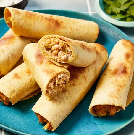 Air Fryer Chicken Taquitos