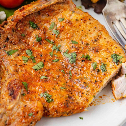 Air Fryer Ranch Pork Chops