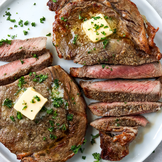 Air Fryer Rib-Eye Steak