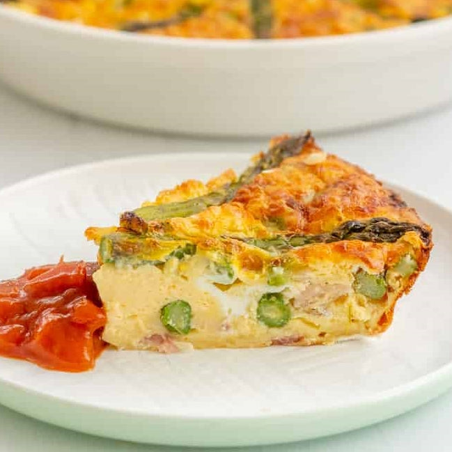 Asparagus Quiche