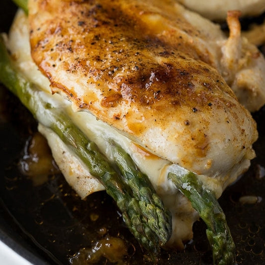 Asparagus Stuffed Chicken