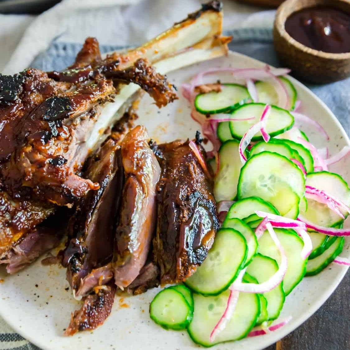 BBQ Lamb Shanks