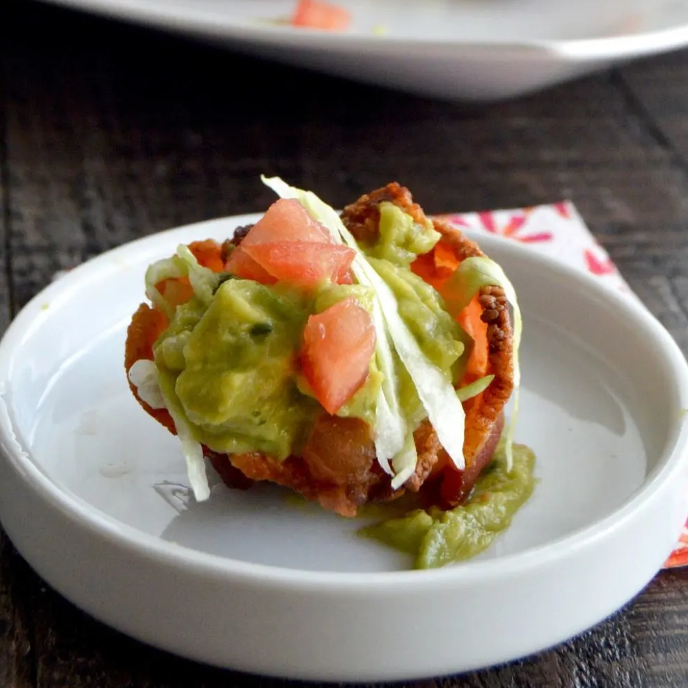 Bacon Guacamole Cups