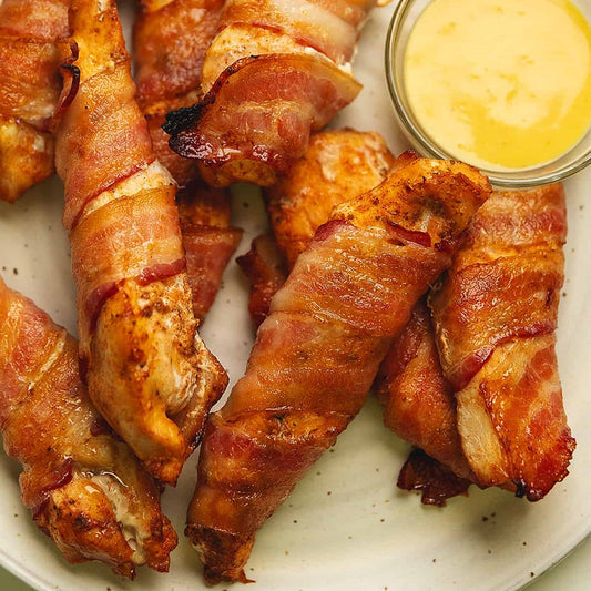 Bacon Wrapped Chicken Strips