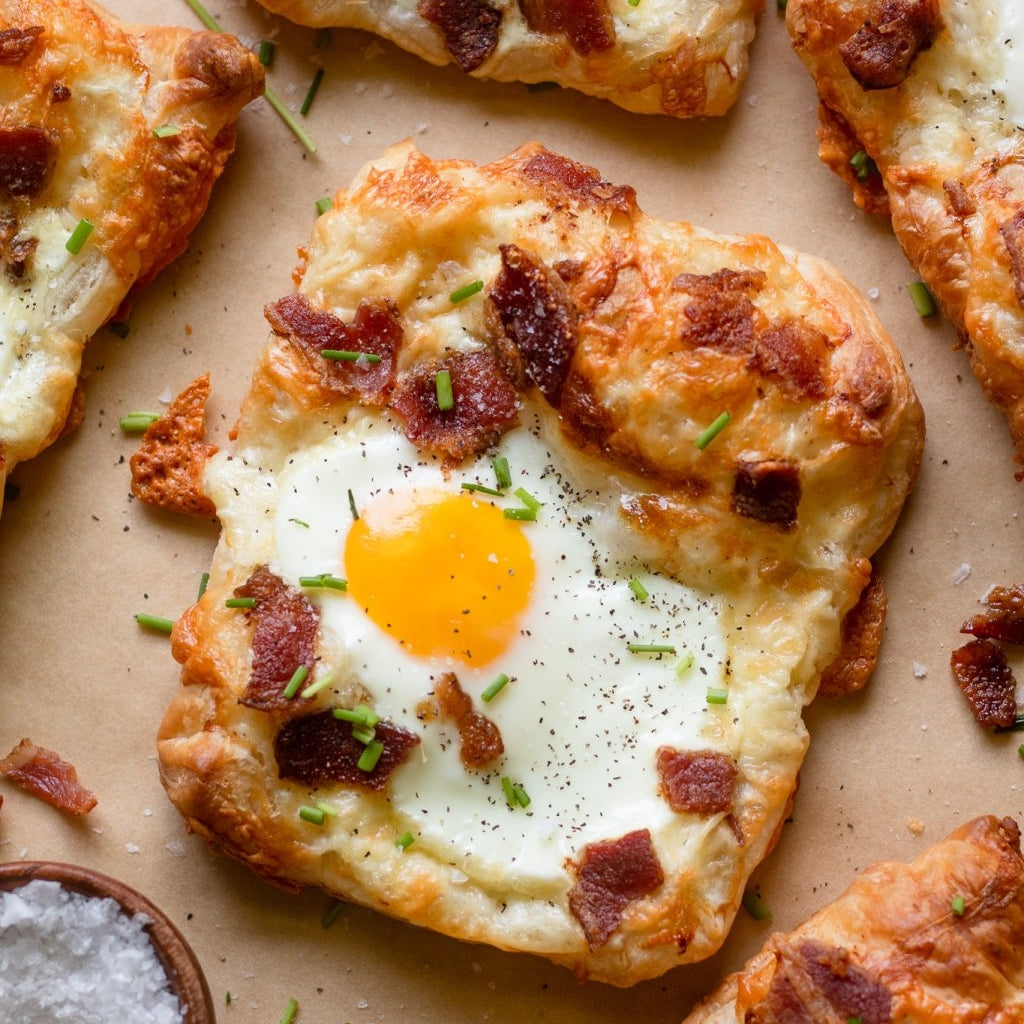 Bacon and Egg Breakfast Tarts