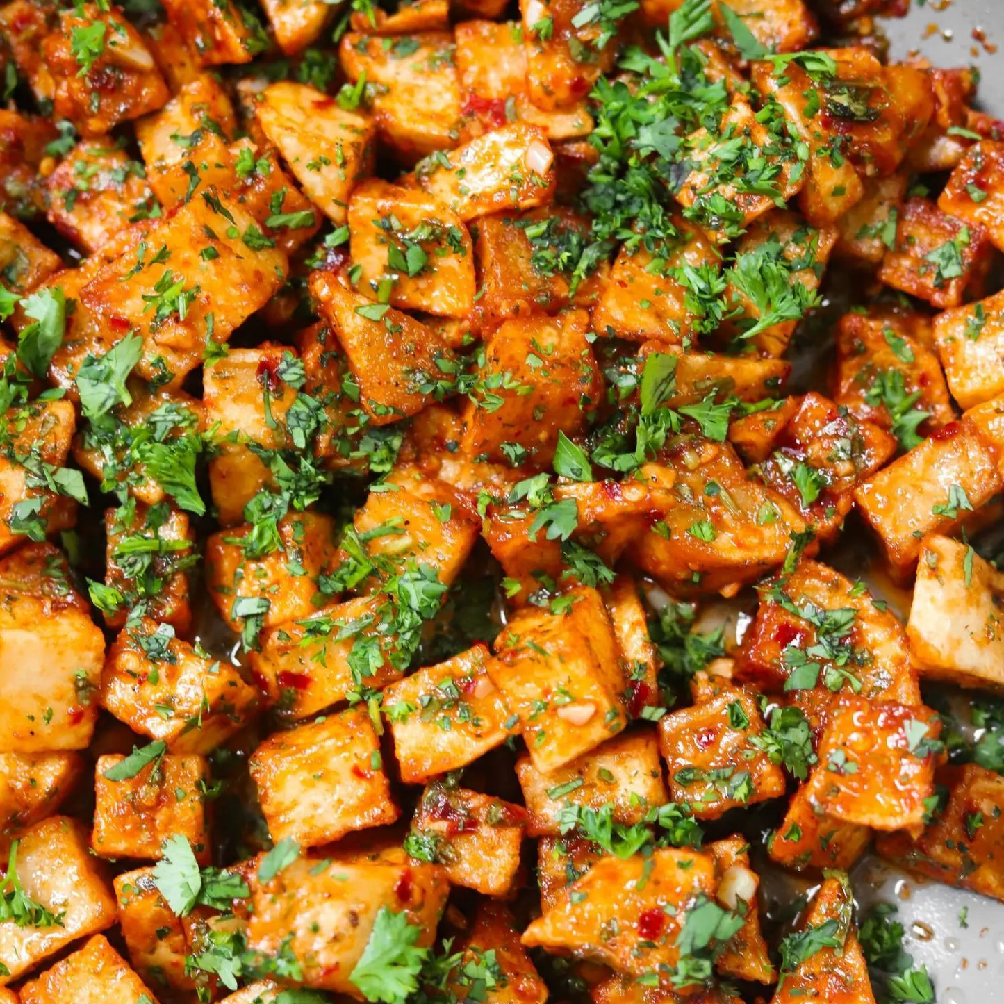 Batatas Harra (Lebanese Spiced Potatoes)