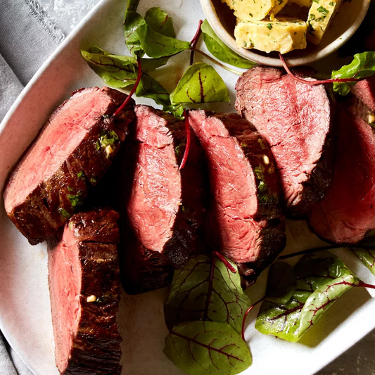 Beef Eye Fillet with Sids Glaze