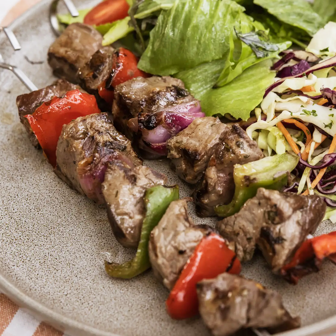 Beef Kebabs Sids Style