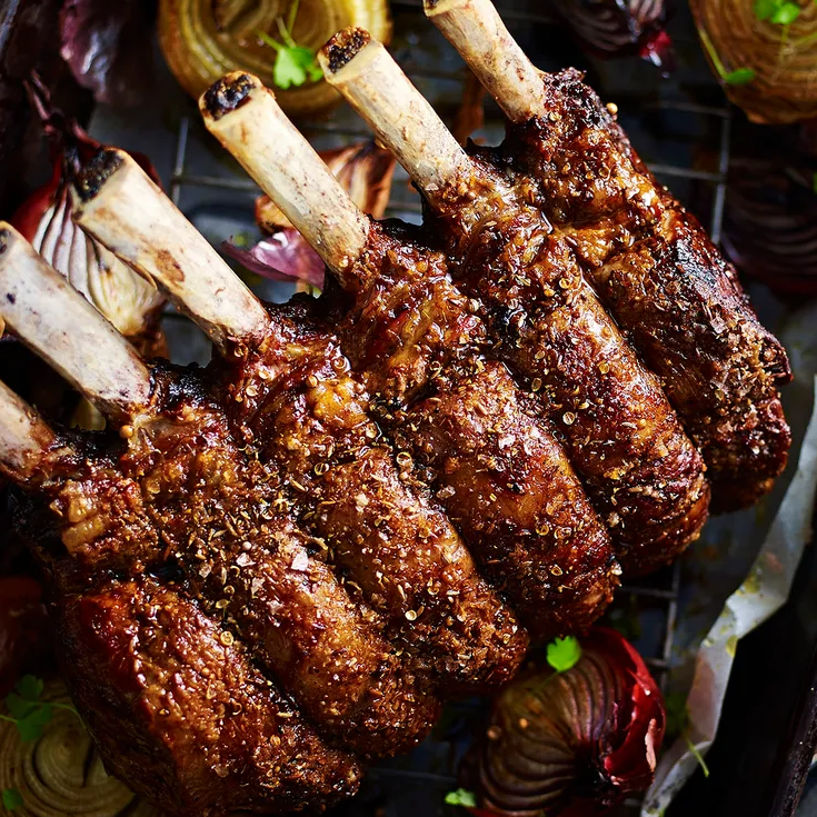 Beef Rib Roast with Spiced Salt