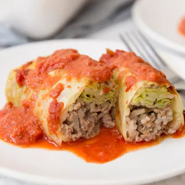 Beef & Rice Cabbage Rolls