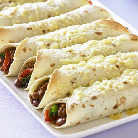 Beef and Bean Burritos