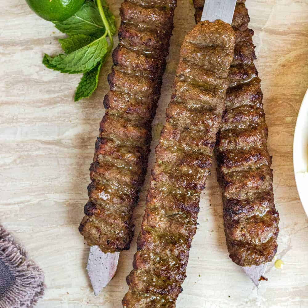 Beef and Lamb Koobideh Kebab