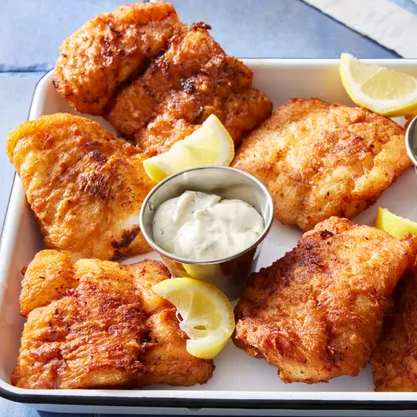 Beer-Acha Battered Fish