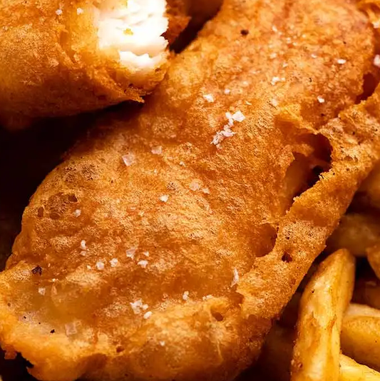 Beer Battered Fish & Chips