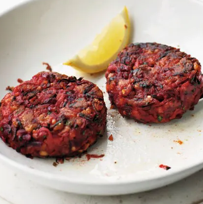 Beetroot & Courgette Burgers