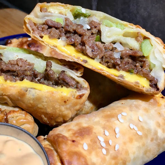 Big Mac Egg Rolls