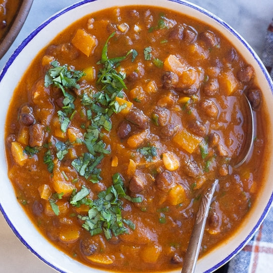 Black Bean & Pumpkin Chilli