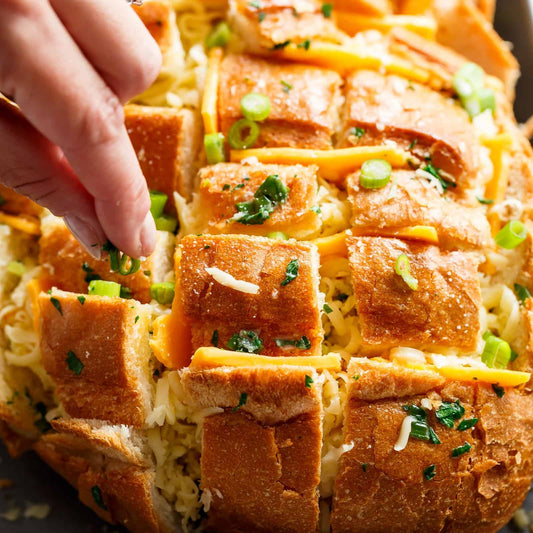 Bread with Onion Cheese & Garlic