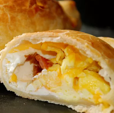 Breakfast Empanadas With Bacon & Eggs