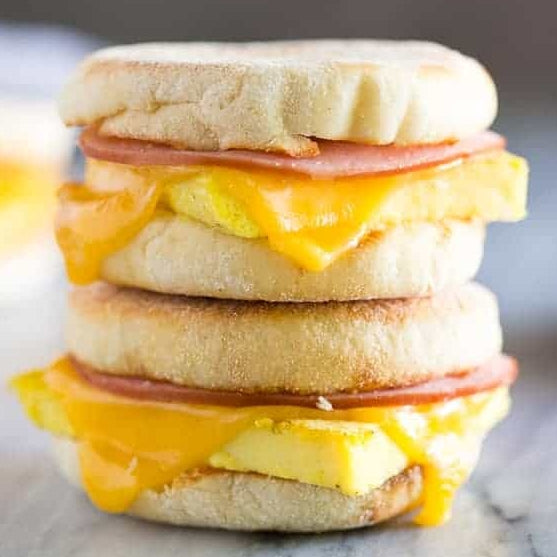 Breakfast Sandwiches (Freezer Friendly)