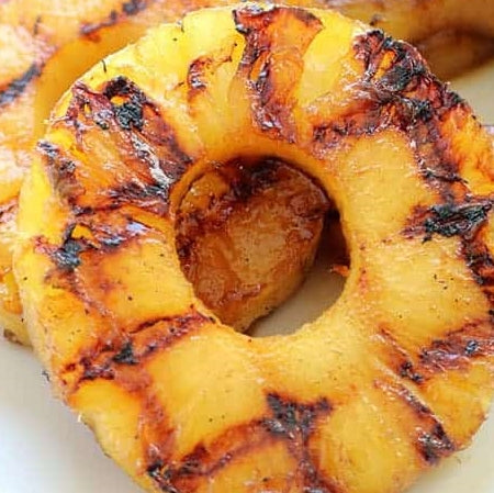 Brown Sugar Grilled Pineapple