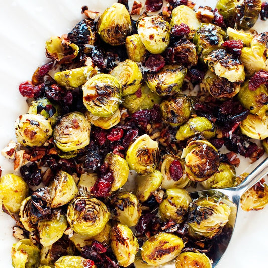 Brussels Sprouts with Cranberries