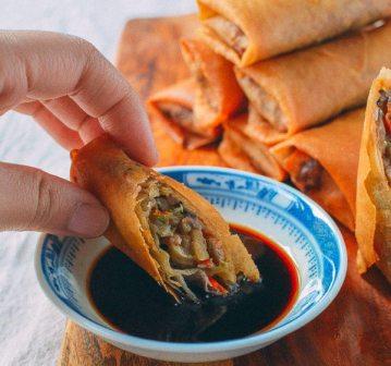 Cantonese Style Spring Rolls