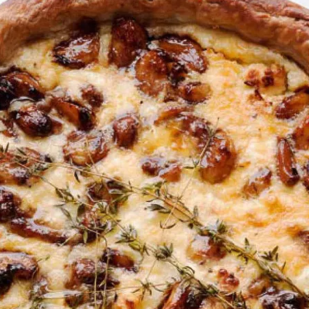 Caramelised Garlic Tart