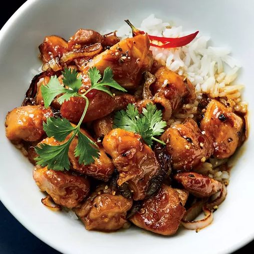 Caramelized Black Pepper Chicken