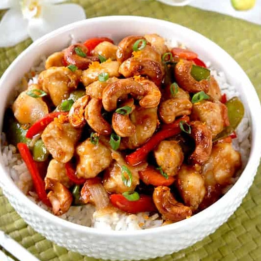 Cashew Chicken with Ginger