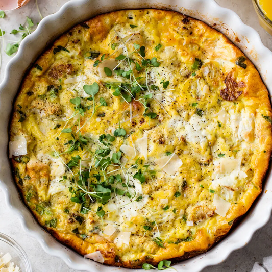 Cauliflower Quiche