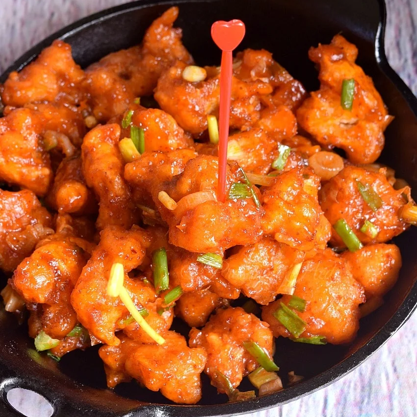 Cauliflower in Sichuan Sauce