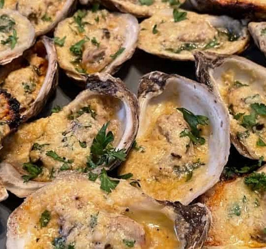 Kiwi Style Chargrilled Oysters