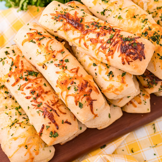 Cheese-Stuffed Bread Sticks