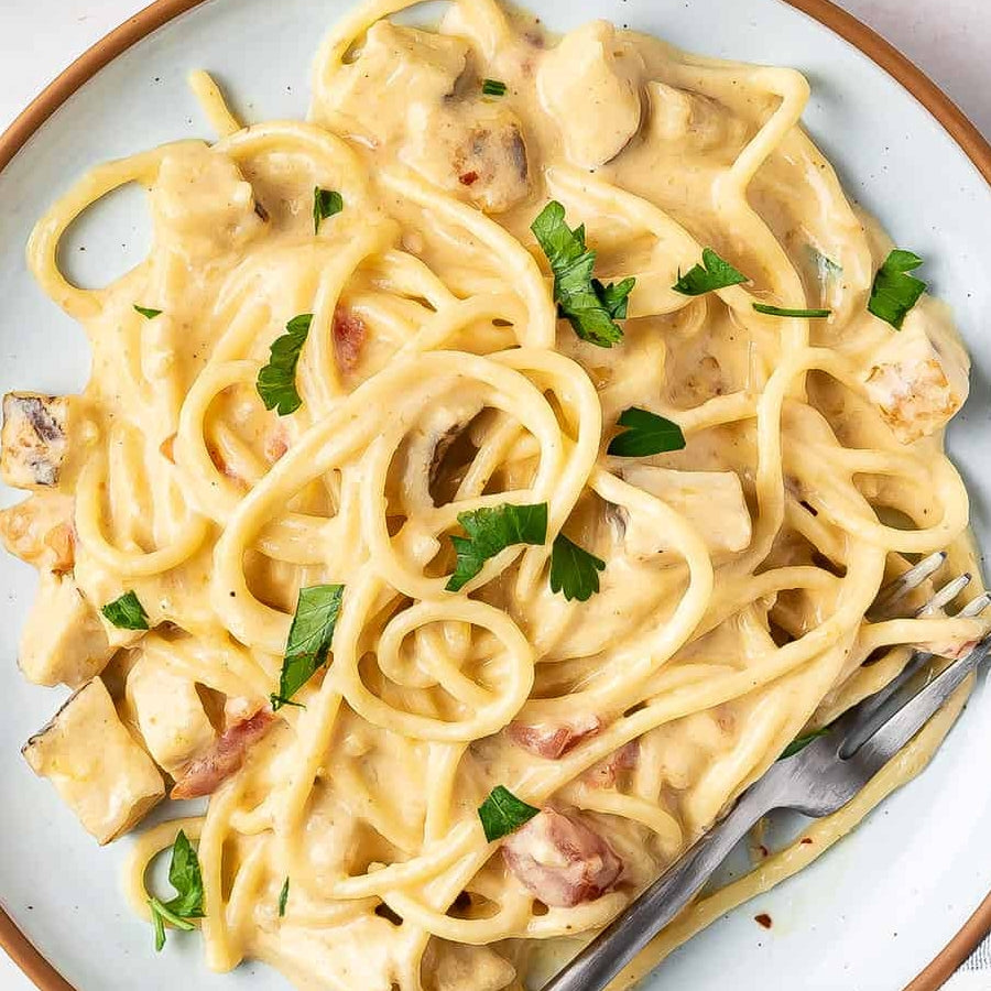 Cheesy Chicken Spaghetti