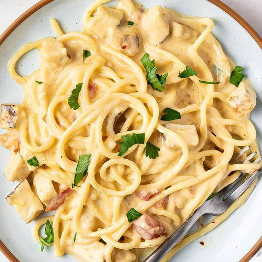 Cheesy Chicken Spaghetti