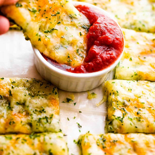 Cheesy Zucchini Breadsticks