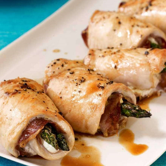 Chicken Asparagus Roll-Ups